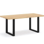 Frankfurt table - 90x180cm - Sonoma - Beech / Oak