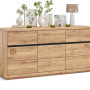 Chest of drawers Frankfurt Wood II - 175x45cm - Sonoma - Oak