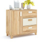 Dresser Rainbow - 47x100cm - Ivory/Natural - Beech