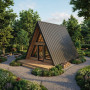 A-Frame House 60 m² –  Timber Frame Home