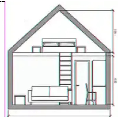 Ξύλινο Σπίτι - Barn House 68 τ.μ.