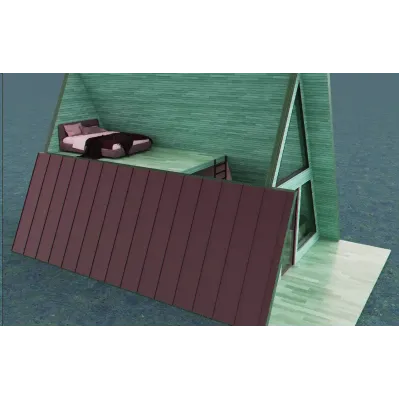 Ξύλινο Σπίτι - Barn House A-Frame 60 τ.μ. 