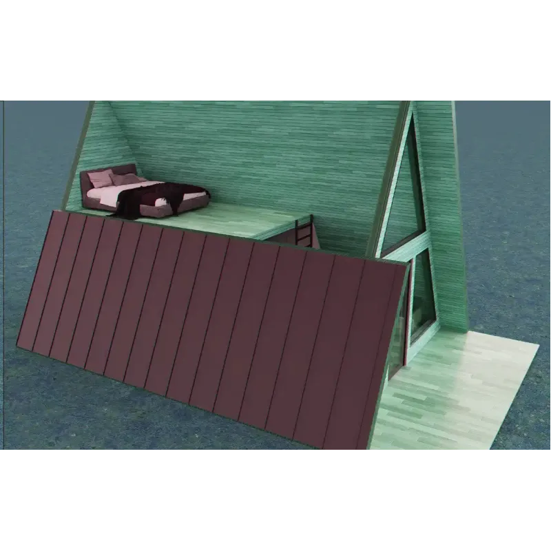 Ξύλινο Σπίτι - Barn House A-Frame 60 τ.μ. 