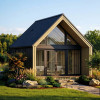 Barn House 49 m² – Turnkey Modular Timber Frame Home