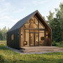 Barn House 68 m² – Modular Timber Frame Home