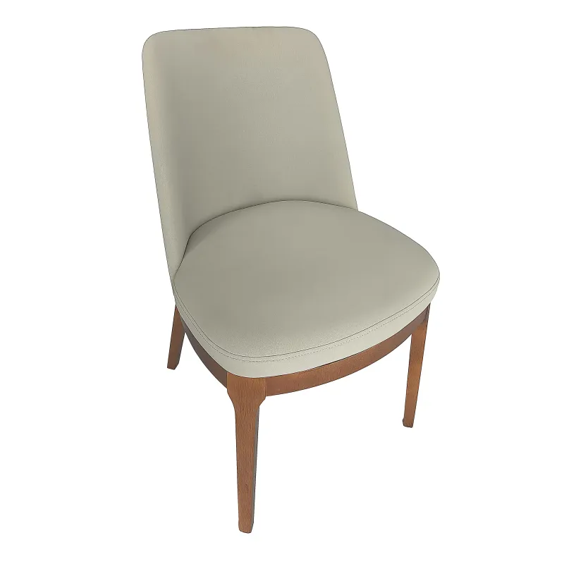 Armchair "Denver" dining chair (antique walnut color)