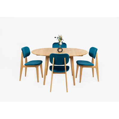 ΤΡΑΠΕΖΙ Geneva (100-140x100x75) ΔΡΥΣ, επικάλυψη λάδι-κερί