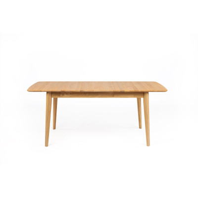 ΤΡΑΠΕΖΙ Mary (120-160x80x75) ΔΡΥΣ, επικάλυψη λάδι-κερί, καπνιστό ρουστίκ