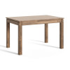 ΤΡΑΠΕΖΙ Prague Eco (90-120x60x75) ΔΡΥΣ, επικάλυψη λάδι-κερί καπνιστό