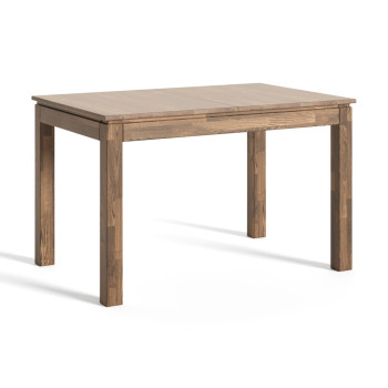 ΤΡΑΠΕΖΙ Prague Eco (90-120x60x75) ΔΡΥΣ, επικάλυψη λάδι-κερί καπνιστό