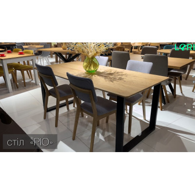 ΤΡΑΠΕΖΙ Rio (180x90x75) ΔΡΥΣ, επικάλυψη λάδιού