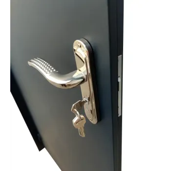 Μεταλλική Πόρτα Διπλής Λαμαρίνας 2T L860 /αριστερό άνοιγμα/ 86cm x 205cm