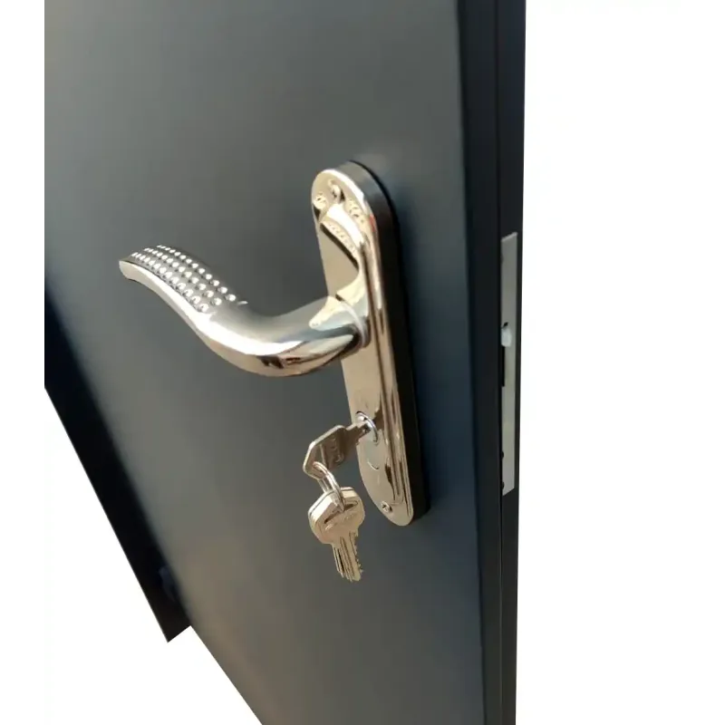 Μεταλλική Πόρτα Μονής Λαμαρίνας 1T L860 /αριστερό άνοιγμα/ 86cm x 205cm