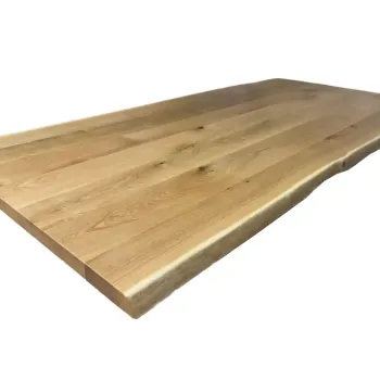 Επιφάνεια τραπεζιού 200 x 90 x 4 cm, ΔΡΥΣ, Άκρη 90°, επικάλυψη λαδιού
