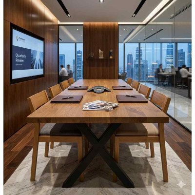 Επιφάνεια τραπεζιού 200 x 90 x 4 cm, ΔΡΥΣ, Άκρη 90°, χωρίς επικάλυψη