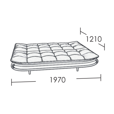 Καναπές Houston  σε χρώμα Soro 28