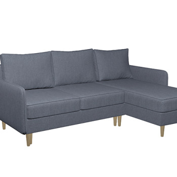 Γωνιακός Καναπές  Κρεβάτι Trend με αποθηκευτικό χώρο, χρώμα Mars 12