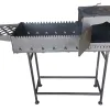 Ψησταριά μπαρμπεκιου μεταλλική / 125 x 36 x 101cm Πάχος μετάλλου 3mm