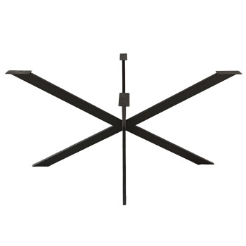 Πόδια τραπεζιού "Spider" 135x75x70 cm μεταλλικά μαύρα βαμμένα (1 τεμ.)