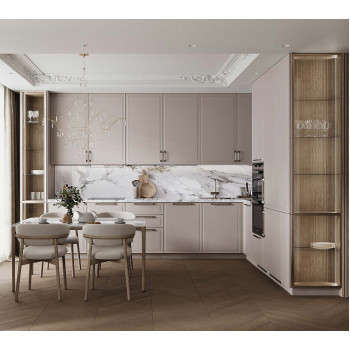 Kitchen 11 - Beige Sand & Grey Oak Premium