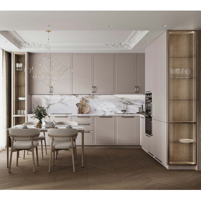 Κουζίνα 11 - Beige Sand & Γκρι Δρυς Premium Κουζίνα 11 - Beige Sand & Γκρι Δρυς Premium