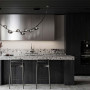 Κουζίνα 12 - Chestnut Arvadonna Charcoal με Νησίδα