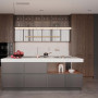 Κουζίνα 15 - Ambassador Καρυδιά με Νησίδα Πολυτελής