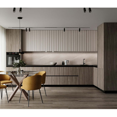 Kitchen 4 - Ash Walnut Contemporary Kitchen 4 - Ash Walnut Contemporary