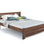 Κρέβατι Carolina Eco - 120x200cm - Καρυδί - Οξιά