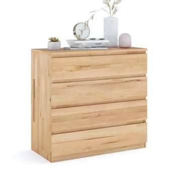 Catrine Eco Bedroom Bedside Table - 45x90.2cm - Sonoma - Beech