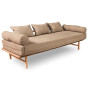 Sofa-bed Le MAR without cover, beige