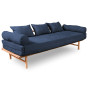Sofa-bed Le MAR without cover, blue